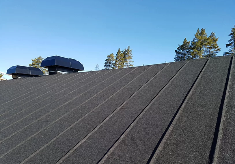 5. Papplaggning Lagga Takpapp Osterlen Skane 1