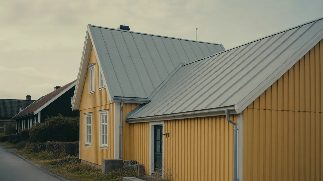 Lägga Bandtäckt plåt & Dubbelfalsat Plåttak