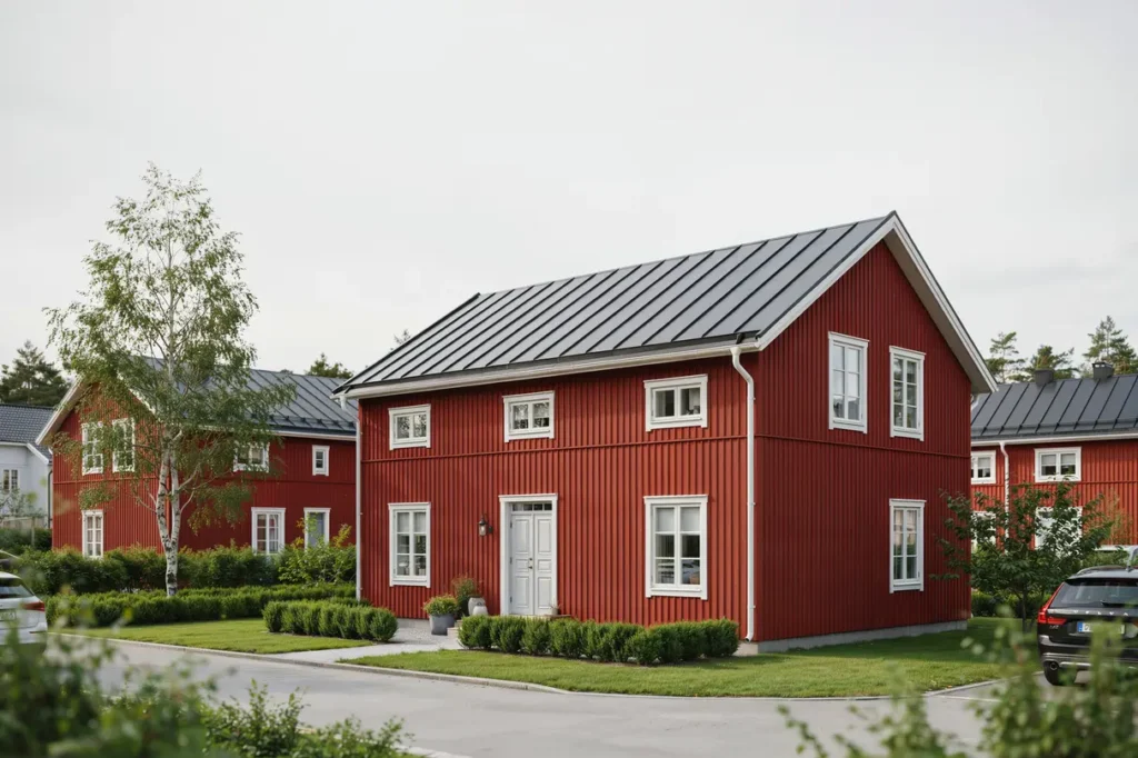 takbyte och oml ggning p radhus i kersberga ster ker