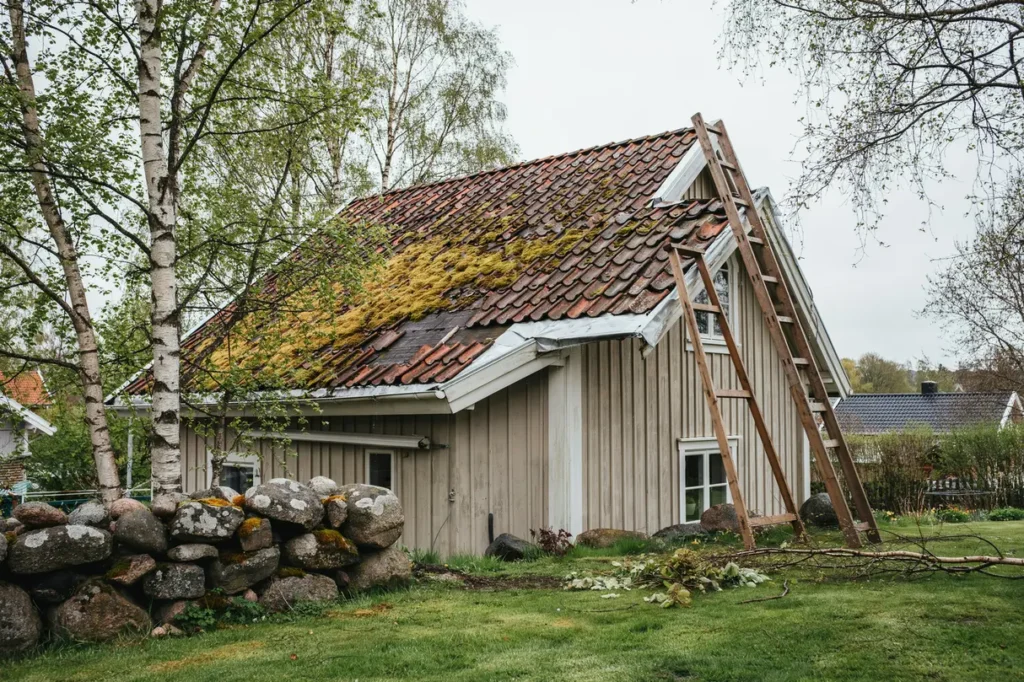 mossa p taket praktiska r d f r s ker borttagning och f rebyggande skydd